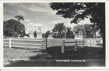CRAFTSBURY COMMON,VERMONT,REAL PHOTO,CHURCH,BANDSTAND picture