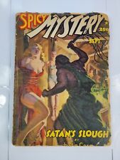 Spicy Mystery Stories Pulp Magazine September 1942 