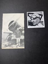 Mint Clarence Chamberlin Aviation Postcard US Germany Airman Signature Signed picture