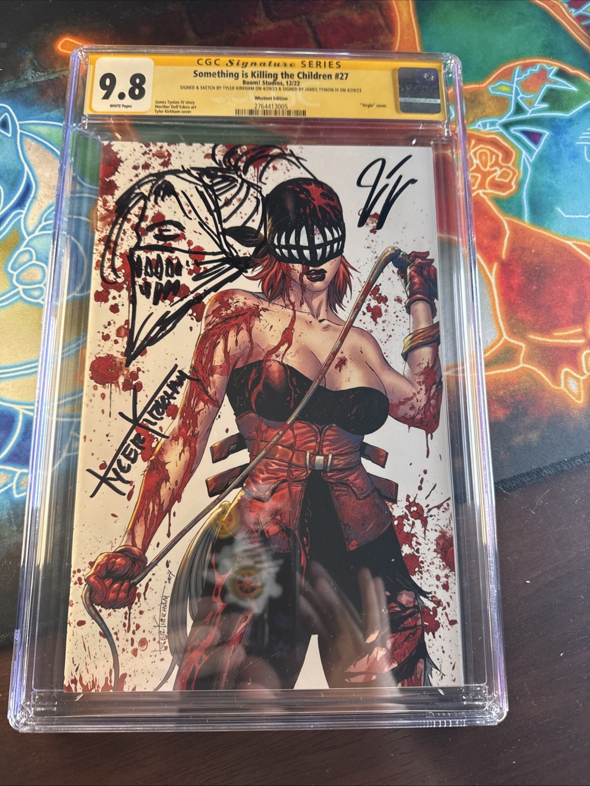 🩸Something Is Killing the Children #27 Battle Damage CGC 9.8 Remarked X2 Signed 🩸Something Is Killing the Children #27 Battle Damage CGC 9.8 Remarked X2 Signed