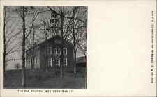 Weathersfield Vermont VT The Old Church c1910 Vintage Postcard picture