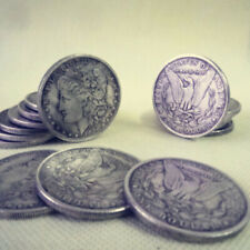 10pcs Steel Morgan Dollar (3.8cm)Magic Trick Dollar Size Coins Magic Accessories picture