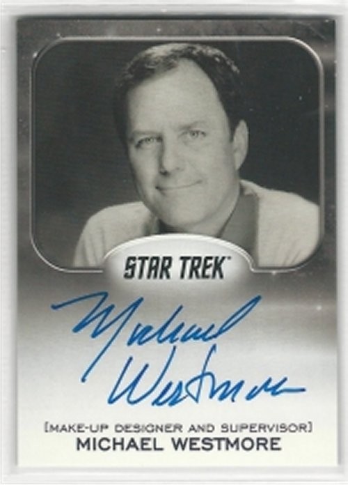 Star Trek Aliens auto card Michael Westmore