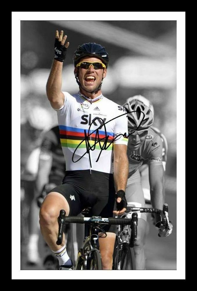 Mark Cavendish - 2012 Tour De France Winner Autograph Signed & Framed Photo