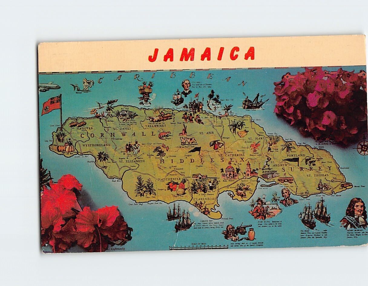 Postcard Jamaica