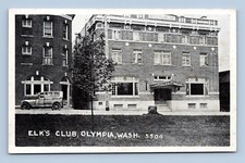 Elks Club BPOE Building Street View Olympia Washington WA UNP WB Postcard Q3 picture