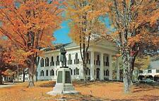 NEWFANE, VT  Vermont      WINDHAM COUNTY COURT HOUSE    Courthouse    Postcard picture