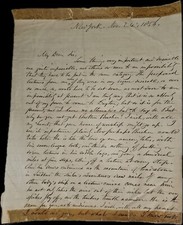 1856 Abolitionist Minister George B Cheever Letter Praising Henry Ward Beecher picture