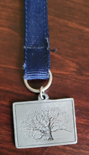 Kirk Stieff Pewter Book Mark Ribbon Wye Oak Maryland Martin Barry 1986 picture