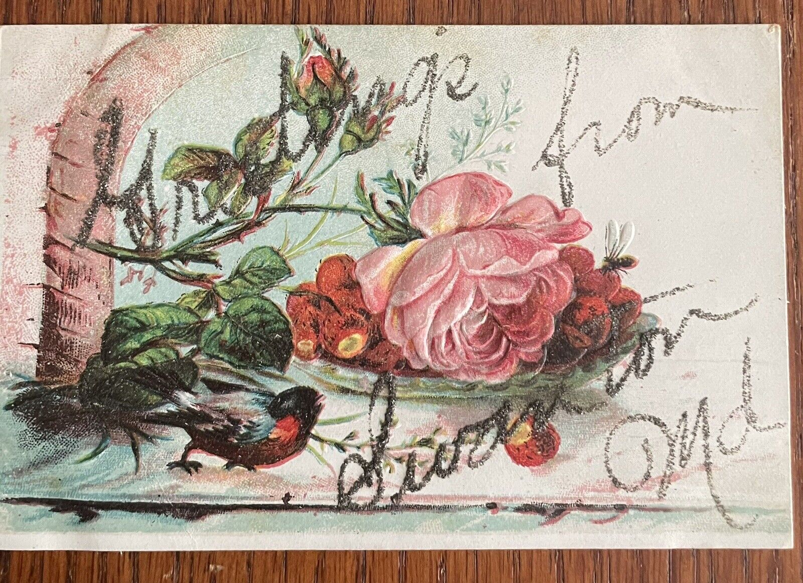 1908 ? Postcard Greetings From Swanton Maryland Md