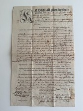 “1795 Colonial Massachusetts Land Deed GROTON picture