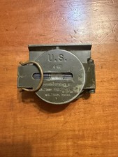 Vietnam Era 4-60 Waltham Precision Tritium Compass Radioactive Plate picture
