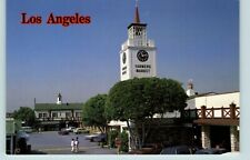 Los Angeles Farmers Market at 3rd & Fairfax west LA Postcard adverting vintage picture