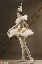 #48013 ATHENS Greece 1960s. Girl in ballet dress. Photo PC size RPPC NIKOLERIS picture
