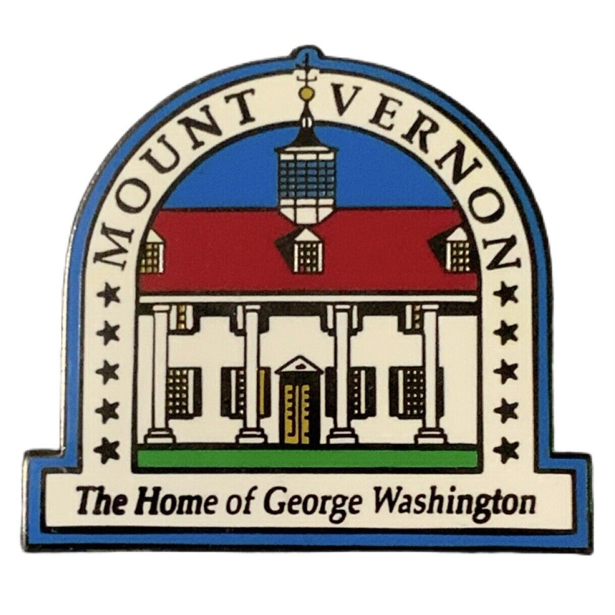 Mount Vernon The Home of George Washington Travel Souvenir Pin