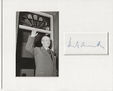 Harold Macmillan pm signed genuine authentic autograph signature UACC RD AFTAL picture