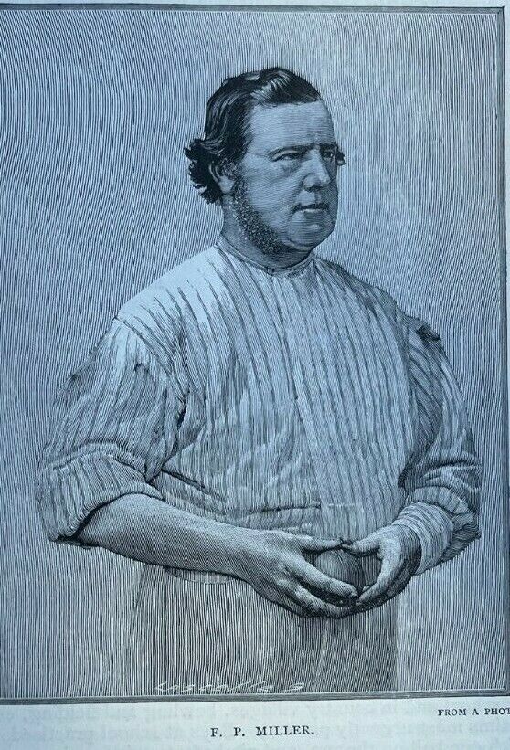 1890 England Cricket Joseph Guy Fuller Pilch F. P. Miller Alfred Mynn
