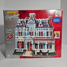 Lemax Kingsley Manor Lighted Building 2009 Michaels Exclusive 95830 Caddington picture