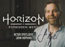 John Hopkins Hand Signed 7x5 Inch Horizon Zero Dawn photo Forbidden West picture