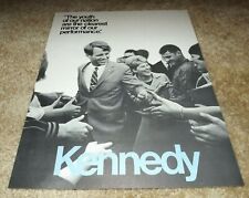 Vintage 1968 ROBERT KENNEDY for President Official Political 2-Sided Flyer picture