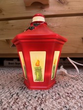 MR CHRISTMAS  11' RETRO LANTERN RED BLOW MOLD NEW picture