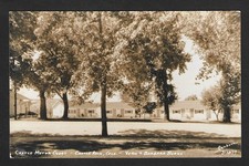 Castle Rock CO Colorado, Castle Motor Court Sanborn RPPC Postcard c1955 picture