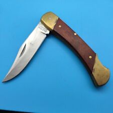 Vintage Uncle Henry Schrade LB7 Folding Knife Hunting Camping Fishing CHINA picture