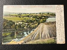 VIEW SCHUYLKILL VALLEY NEVERSINK MOUNTAIN READING PA POSTCARD 1907 picture