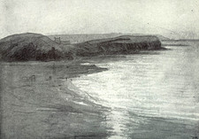 Old Clevedon in Somerset - Antique Print 1927 picture