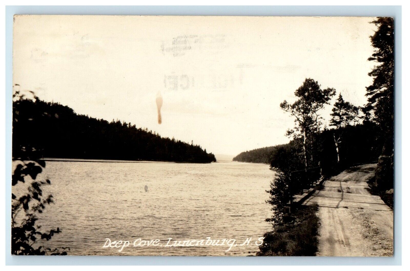 1930 Deep Cove Lunenburg Halifax Nova Scotia RPPC Photo Vintage Postcard