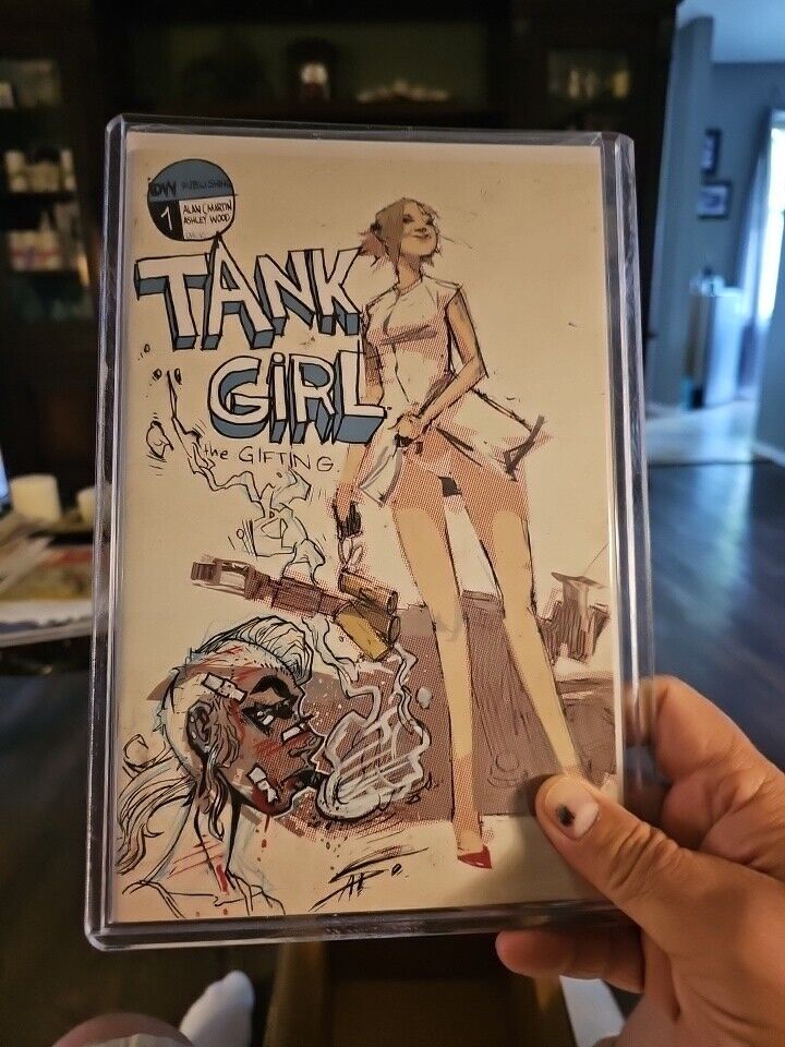 Tank Girl: The Gifting #1 IDW Rare Incentive Ashley Wood Edition.