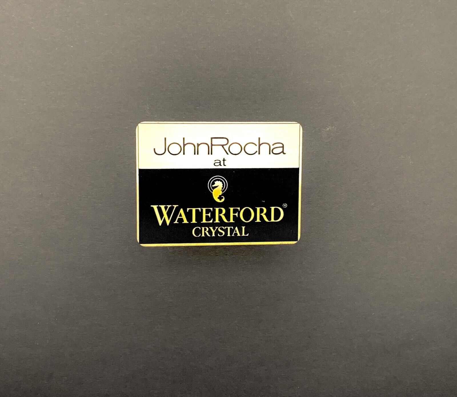 John Rocha at Waterford Crystal, Signature Napkin rings, Set/4  New 