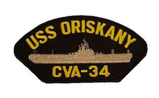 US Navy USS ORISKANY CVA-34 PATCH - Veteran Owned Business