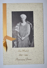 Lucy Wheelock Anniversary Dinner 1889-1939 Program Wheelock School picture