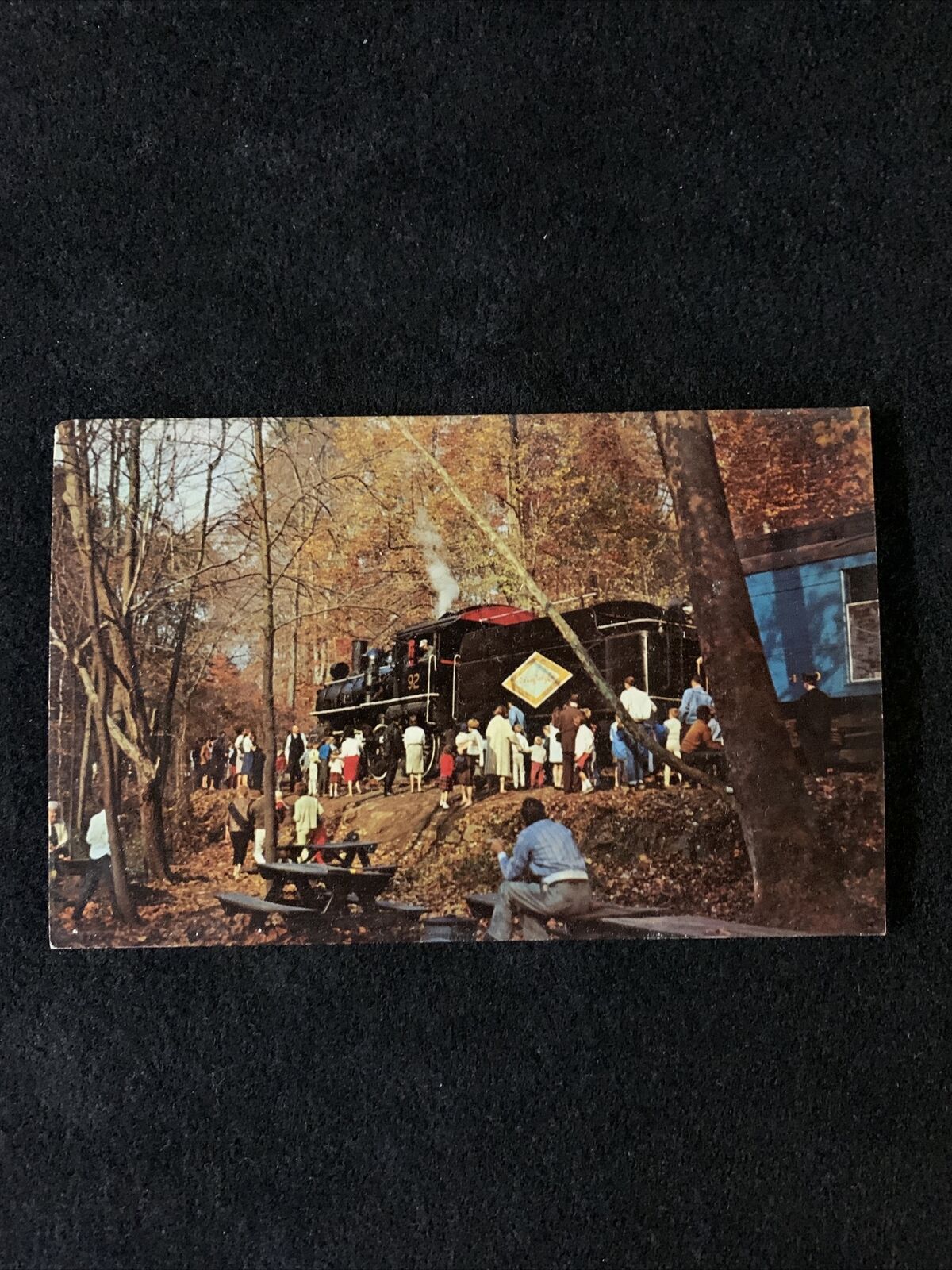 WILMINGTON & WESTERN RAILROAD Delaware Postcard Tourist Train / 1970 Unposted
