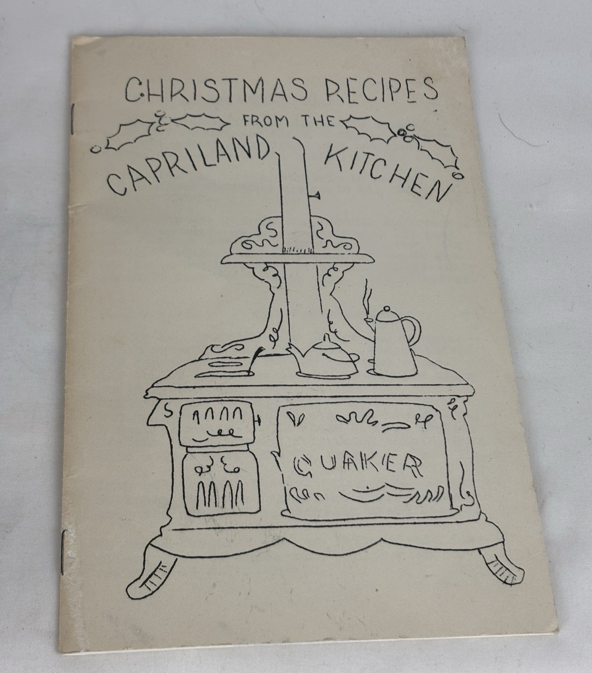 Christmas Recipes Capriland Kitchen Adelma Grenier Simmons Booklet Coventry CT. Christmas Recipes Capriland Kitchen Adelma Grenier Simmons Booklet Coventry CT.