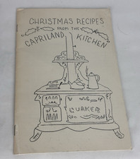 Christmas Recipes Capriland Kitchen Adelma Grenier Simmons Booklet Coventry CT. picture