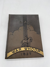 Norwich University WAR WHOOP Yearbook 1937 Norwich VT rare picture
