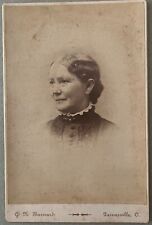 Vintage photograph female portrait by G M Barnard Painesville, Ohio picture