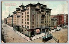 Columbus, Ohio OH - Chittenden Hotel Building - Vintage Postcards - Posted picture