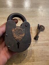 Wells Fargo Padlock Key Set Lot Lock HUGE 1 1/2LBs Blacksmith Gunsmith Collector picture