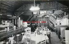 WY, Dubois, Wyoming, RPPC, Rustic Art Cafe, Interior View,Sanborn Photo No Y3016 picture