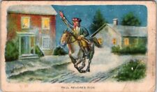 Paul Revere's Ride Horse Night View Fischer Baking Company Newark NJ JQV4 picture