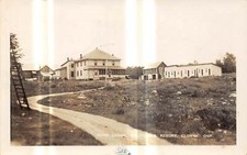 CLOYNE Ontario Canada postcard RPPC Addington County Salmond's resort main lodge picture