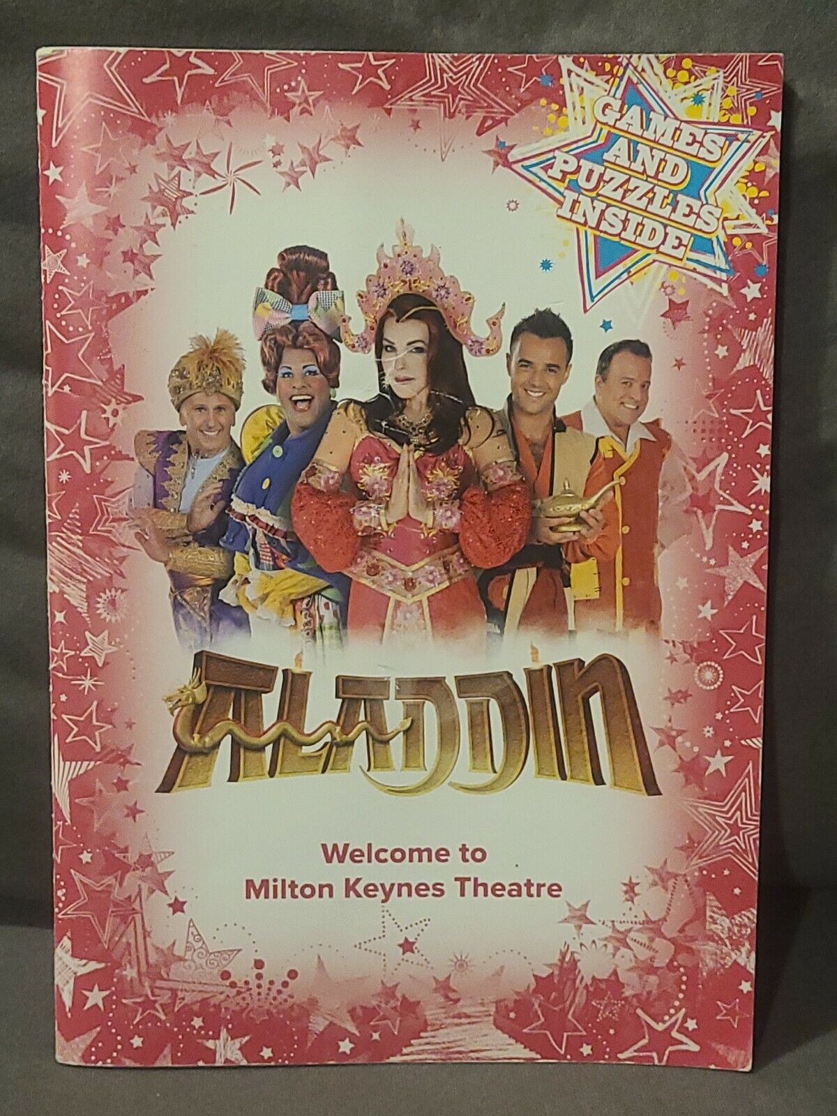 Milton Keynes Theatre Aladdin Priscilla Presley Gary Wilmot Signed Programme
