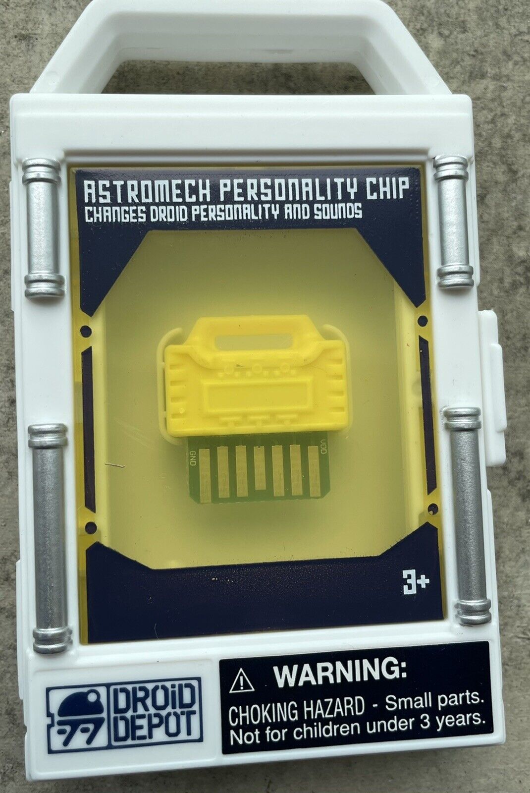 Yellow Resistance Astromech Personality Chip Galaxy’s Edge Star Wars Droid Depot