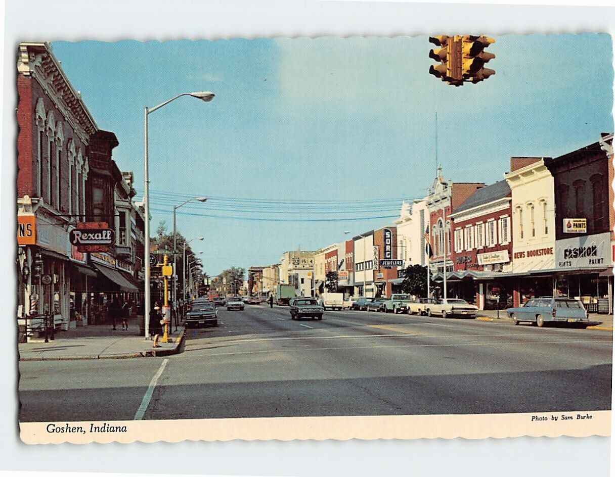 Postcard City in Goshen Indiana USA