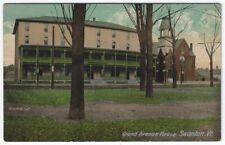 Swanton, Vermont, Vintage Postcard View of Grand Avenue House, 1911 picture