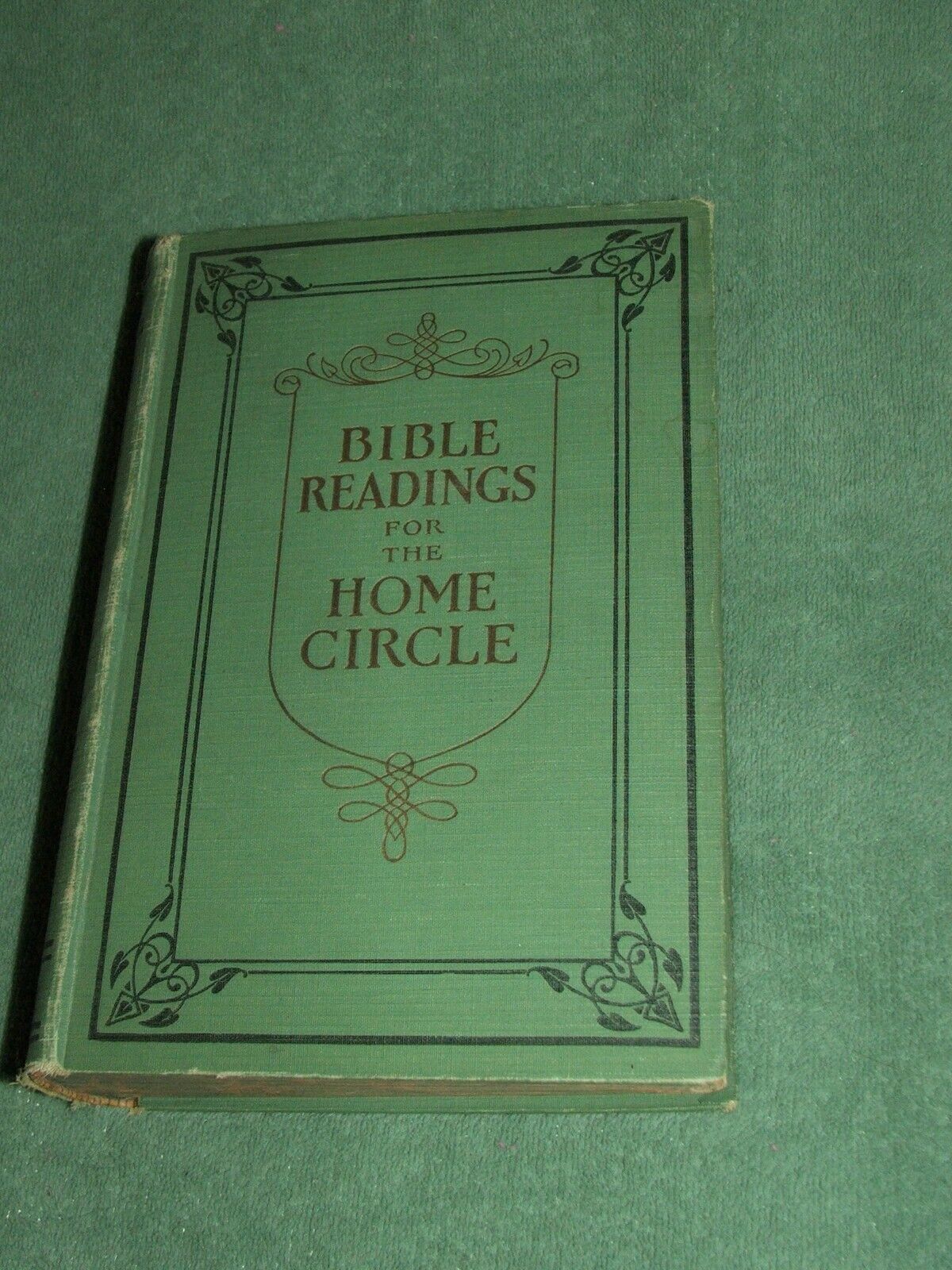 BIBLE READINGS FOR THE HOME CIRCLE 1916 ANTIQUE ILLUSTRATED RELIGIOUS BOOK