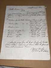 1852 Middletown CT Genealogy Letter to Hartford Lawyer: Schellinx Schellenx picture